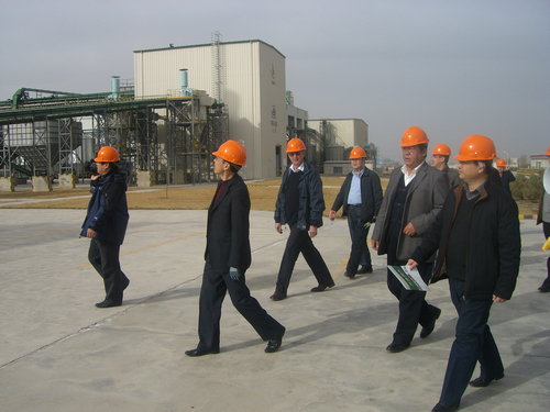 國家農(nóng)業(yè)部、財政部以及甘肅省農(nóng)業(yè)廳、財政廳等領(lǐng)導(dǎo)到公司考察調(diào)研